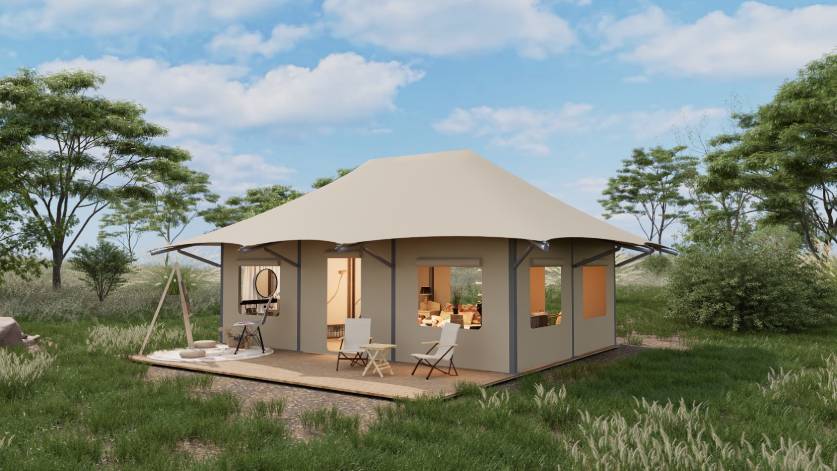 平顶韩式帐篷（云麓帐篷）